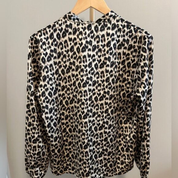 SUNCOO Paris Leopard Print Blouse – Size T3 (Large) – BNWT - Picture 2 of 7